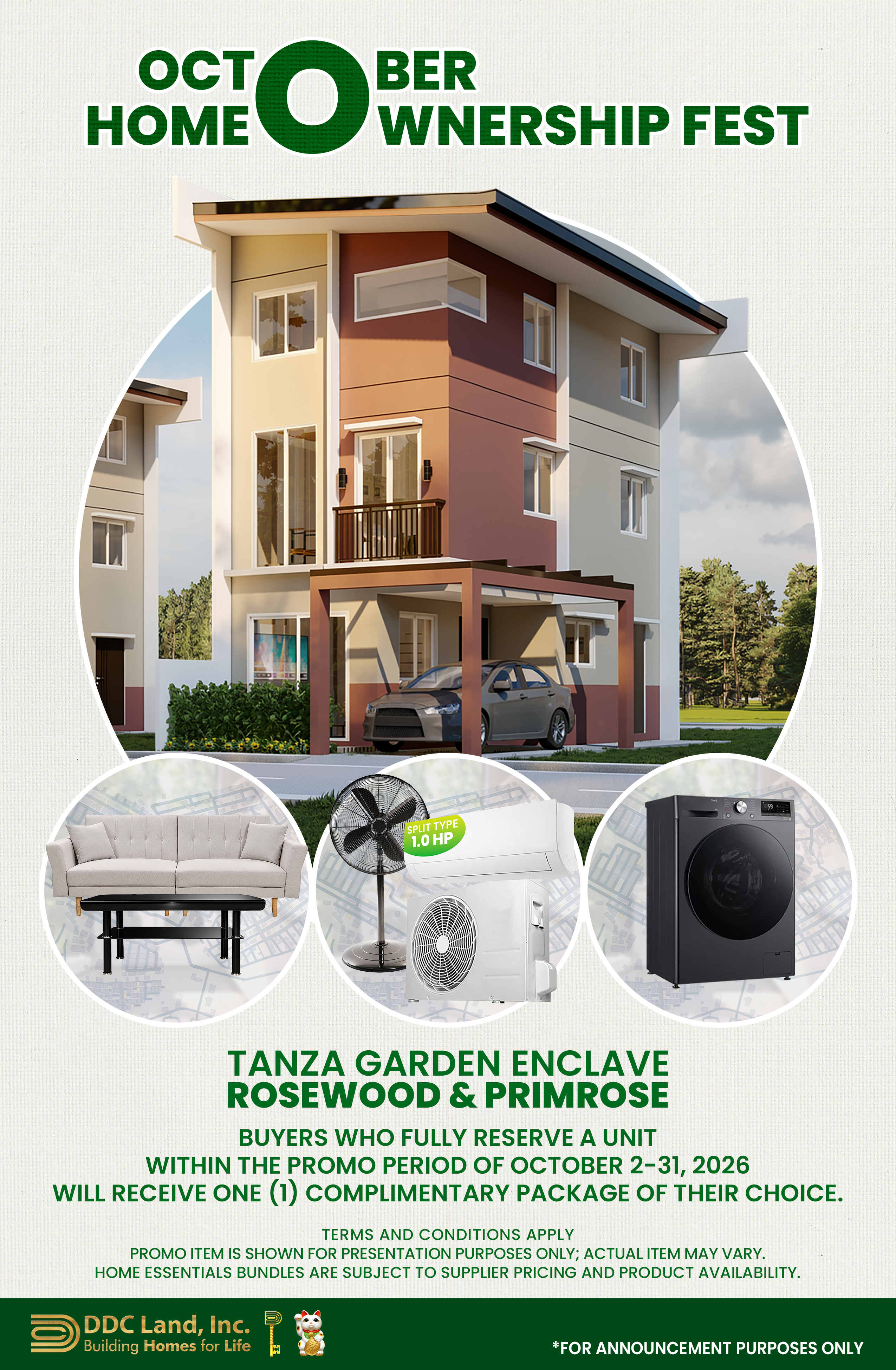 OCTOBER HOMEOWNERSHIP FEST PROMO